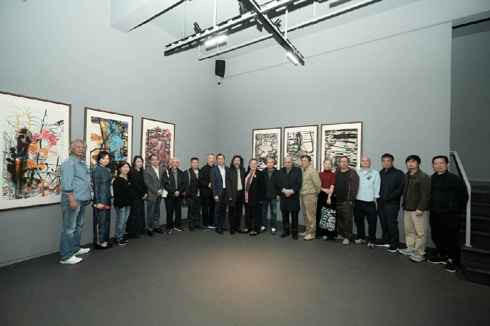 天雨赤珍——安东书象艺术展11.30开幕现场